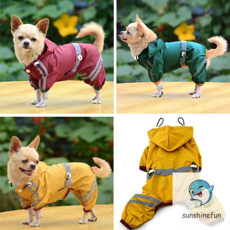 เสื้อโค้ทกันฝน สำหรับสัตว์เลี้ยง สุนัข