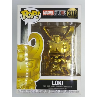 Funko Pop Marvel Studio - Loki Gold : 376 (กล่องมีตำหนินิดหน่อย)