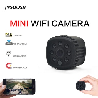 【 ของแท้ 】กล้องวงจรปิดบ้าน IP Mini WIFI1080P แบตเตอรี่ภายใน / กล้องตรวจจับการเคลื่อนไหว Full HD เคลือบด้าน มองเห็นกลางคืน