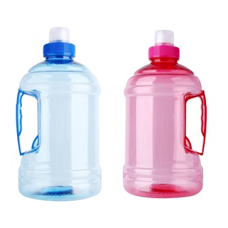 ขวดน้ําขนาดใหญ่ 1 ลิตร ขวดน้ำดื่มพลาสติก แบบพกพา 1L ปราศจาก BPA Bottle *คลังสินค้าใส*