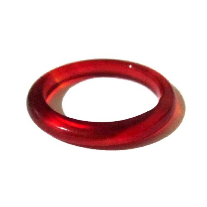 TANITTgems แหวนอาเกตแบบเกลี้ยงหน้ากว้าง2มม.