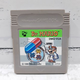 ตลับแท้ [GB] [0007] Dr. Mario (Japan) (DMG-VUA) Gameboy เกมบอย