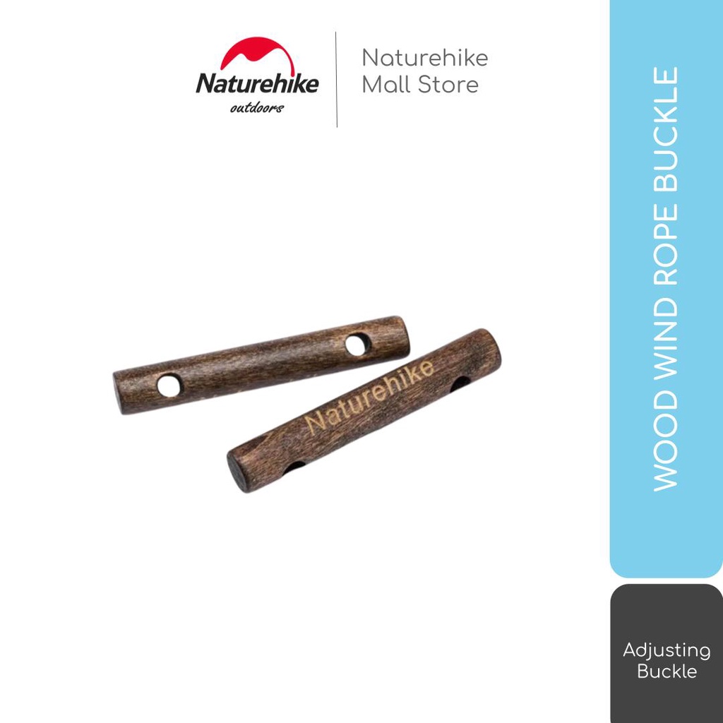 TENDA WOOD WIND ROPE BUCKLE NATUREHIKE NH20PJ096 GUYLINE ADJUSTER TENT ROPE