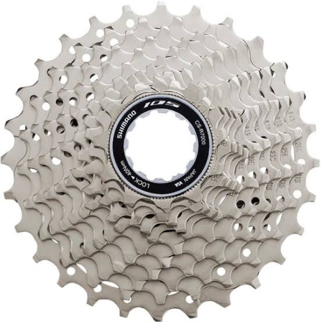 เฟืองหลัง SHIMANO 105 CS-R7000 / CS-HG700-11 11 Speed 11-28T 11-30T 11-34T สเตอร์เสือหมอบ