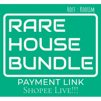 SHOPEE LIVE PAYMENT LINK (LOCK ON LIVE) RM8-RM50