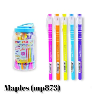 ปากกาลูกลื่นแบบปอก maples (mp 873 )