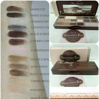 พาเลทช็อกโกแล็ตบาร์ Too Faced Chocolate Bar Eye Shadow Collection