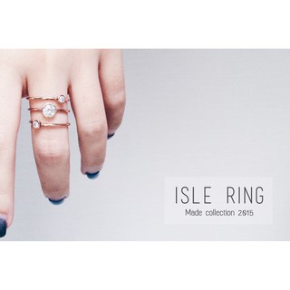 แหวนสามก้าน Isle Ring ปรับขนาดได้