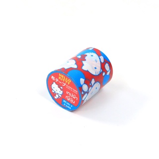 CROCO Sanrio Hello Kitty Cloth Tape เทปผ้าญี่ปุ่นลาย Hello Kitty สีแดง