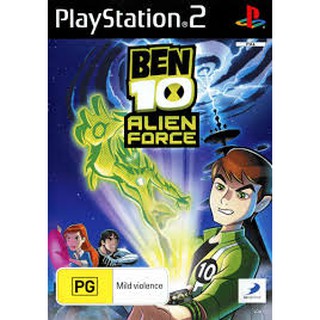 แผ่นเกมส์ Ps2 Ben 10 Alain Force