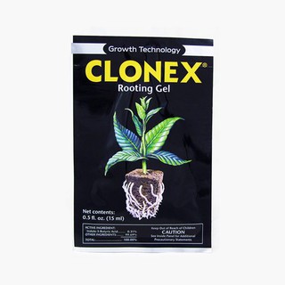 เจลเร่งราก Clonex rooting hormone gel ขนาด 15 ml ของแท้ 100% USA เจล ระเบิดราก ฮอร์โมนเร่งราก น้ำยา ยา เร่งราก เร่งโต