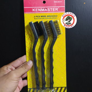 Sikat Kawat Mini Set 3 Pcs Kenmaster