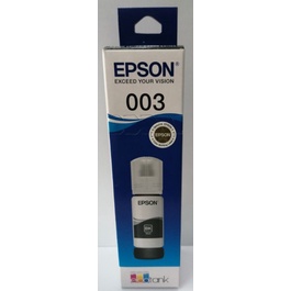 หมึก Epson 003 แท้💯% Epson L3110 / L3150 / L5190/L3210/L3216/L3250/L3256/L5290/L5296 สีดำ