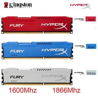 Kingston Hyperx Fury 8Gb Pc3-12800 Pc3L-12800 1600MHZ 1333MHZ 1866MHZ 1.5V 1.35V Dimm 240Pin RamDdr3L