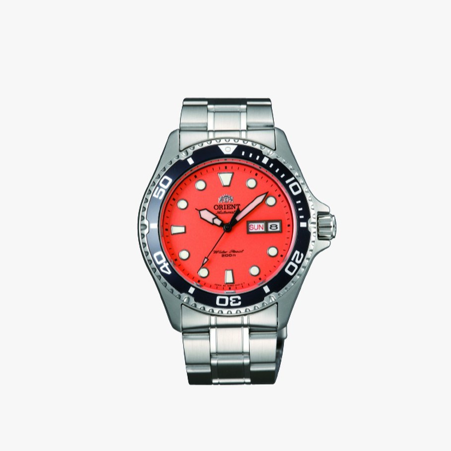 Orient นาฬิกาข้อมือผู้ชาย Mechanical Sports Watch Metal Strap รุ่น AA02006M