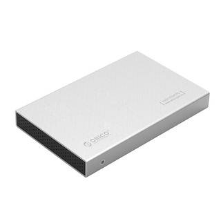 Orico 1-Bay 2.5" Type-C Hard Drive Enclosure Grey/Silver (2518C3-G2)