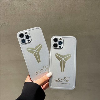 เคสซิลิโคน เคสไอโฟน เคส iPhone 14 Pro Max iPhone 13 Pro Max iPhone 12 Pro Max iPhone 11 Pro Max Cartoon Black Mamba Kobe Bryant Electroplating Soft Silicone Case