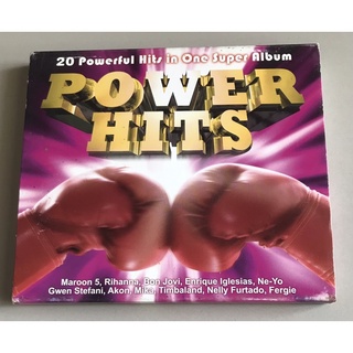 ซีดีเพลง ของแท้ ลิขสิทธิ์ มือ 2 สภาพดี...279 บาท รวมศิลปิน อัลบั้มรวมฮิต "Power Hits" (CD+DVD)