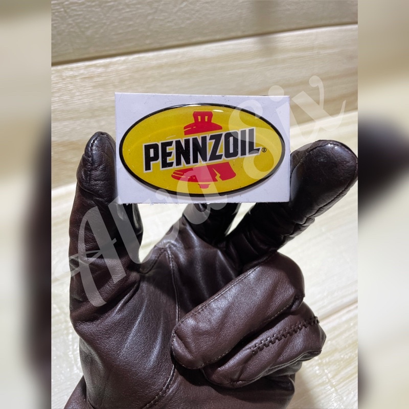 สติ๊กเกอร์ลายนูน Pennzoil