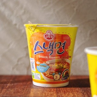 พร้อส่ง 오뚜기 스낵면 소컵 บะหมี่กึ่งสำเร็จรูปรสดั้งเดิม Ottogi Snack Ramen