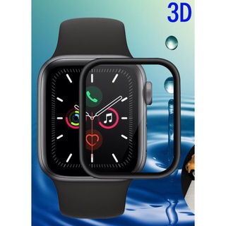 ฟิล์ม Apple watch 3D ขอบโค้งเข้ารูปเต็มจอ สำหรับ apple watch Series 7 6 SE /5 4 / 3 / 2 / 1 สินค้าจากไทยส่งไวทุกวัน