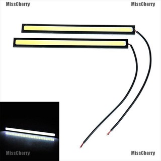 Misscherry cob 12v led โคมไฟตัดหมอกสีขาวกันน้ํา 2 ชิ้น