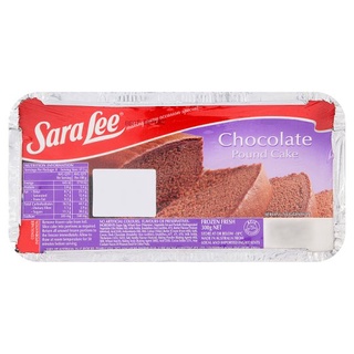 ✨นาทีทอง✨ ซาร่าลี ช็อกโกแลต พาวด์ เค้ก ขนมเค้ก ช็อกโกแลต 300กรัม Sara Lee Chocolate Pound Cake 300g