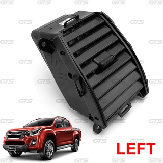 ช่องลมแอร์ ช่องอากาศ ช่องแอร์ สีดำด้าน สำหรับ Isuzu/Holden Mu-X MUX SUV 2WD 4WD ปี 2021-2022