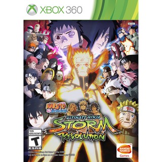 แผ่น XBOX 360 : Naruto Shippuden Ultimate Ninja Storm Revolution ใช้กับเครื่องที่แปลงระบบ JTAG/RGH