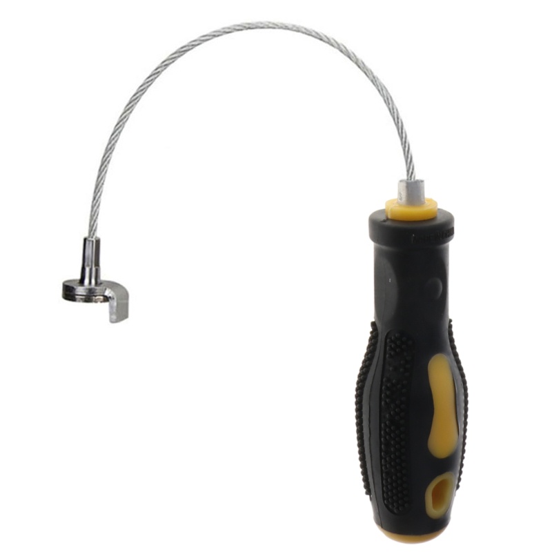 KU* Oil Drain Plug Remover เครื่องมือ Oil Pan Drain Plug เครื่องมือ Remover ประแจกับ Scald