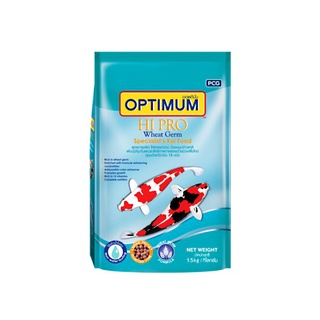 Optimum ออพติมั่ม อาหารปลาคาร์พ สูตรบำรุงผิว เม็ดกลาง 1.5 กก.