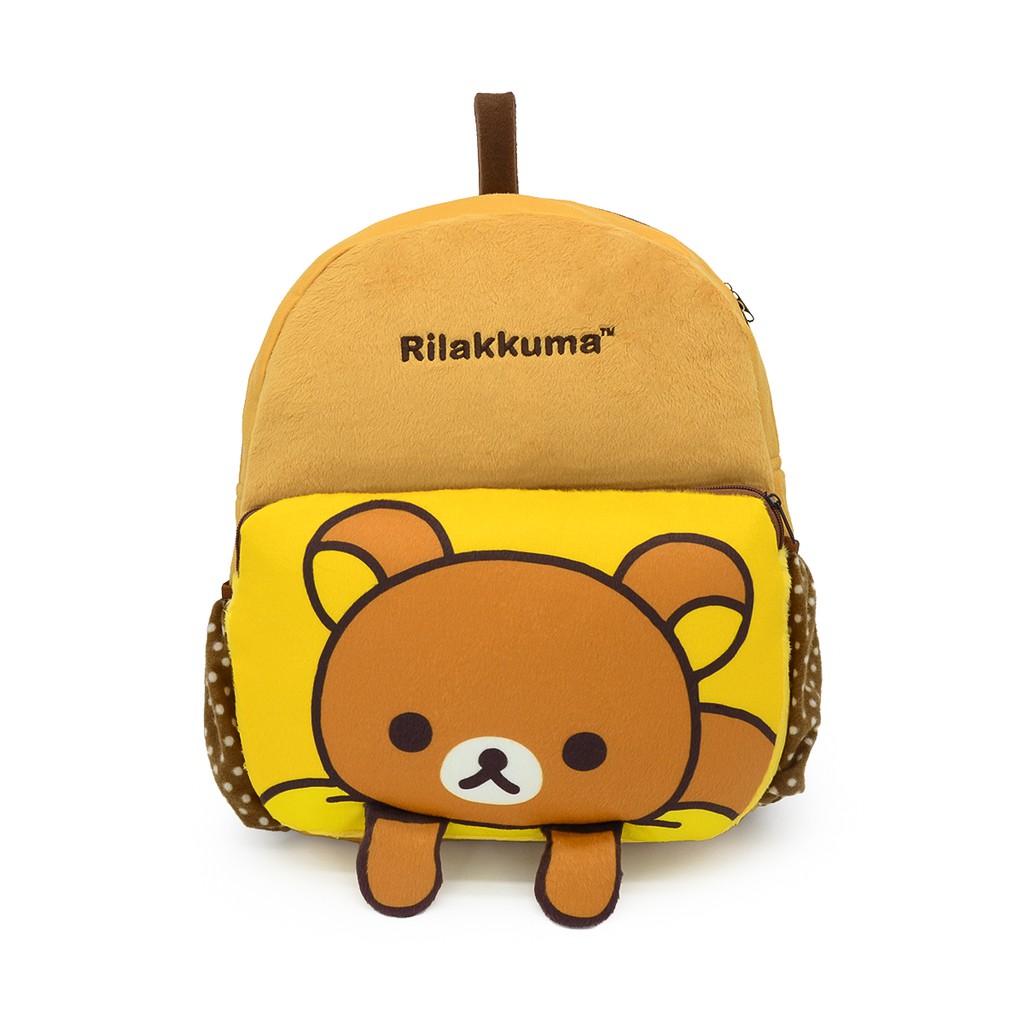 Rilakkuma ลิขสิทธิ์แท้ กระเป๋าเป้ สะพายหลัง ริลัคคุมะ (Rilakkuma) Simple