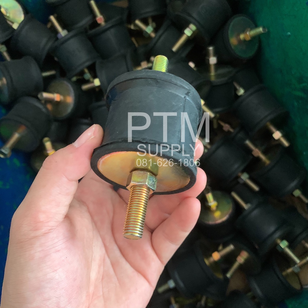 ลูกยางเครื่องตบดินแบบมีน็อต ลูกยางตบดินท้องเรือ ลูกยางเครื่องตบดิน ลูกยางตบดิน