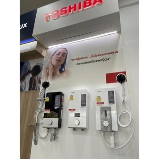Toshiba เครื่องทำน้ำอุ่น 3800 วัตต์ LED รุ่น DSK38ES5KW สีขาว / DSK38ES5KB สีดำ