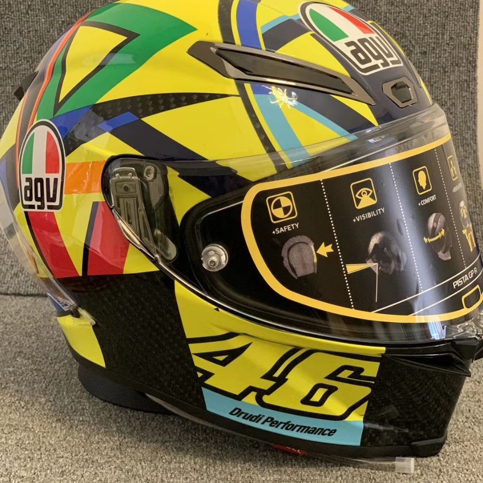 AGV pista gpr Sun Moon Roller หมวกกันน็อครถมอเตอร์ไซค์ ชายและหญิง Four