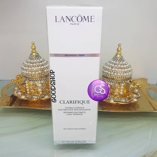 Lancome Clarifique Double Essence Refining Enzymatic Dual Essence 150ml. Box เอสเซนส์เพื่อผิวกระจ่างใส ฉลากไทย