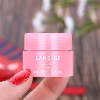 Laneige Lip Sleeping Mask [Berry] (3 g) มาส์กปากก่อนนอน ขายดี ของแท้ 100%