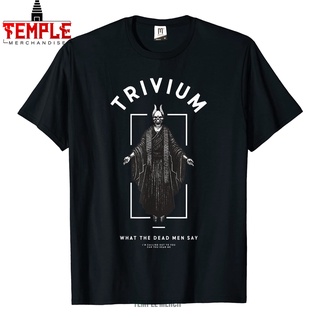 เสื้อยืด พิมพ์ลาย Trivium Floating Oni สําหรับผู้ชาย | วัดเมอร์ช