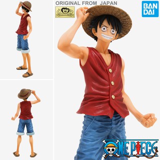 Figure งานแท้ Original แมวทอง Bandai One Piece วันพีซ เต็มพิกัดสลัดจอมลุย วันพีช Monkey D Luffy มังกี้ ดี ลูฟี่