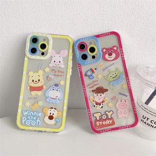 เคสโทรศัพท์มือถือ ลายการ์ตูนหมีน่ารัก สําหรับ Huawei Nova 8 7 7Se 7 Pro Y9 Prime 2019 Nova 6 5 4 P50 P40 P30 Mate 40 30 Pro