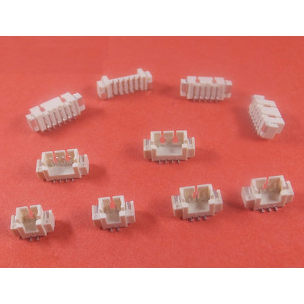 [10 ชิ้น] Connector JST 1.25mm ตัวเมีย Verticle paste SMD [2P/3P/4P/5P/6P]