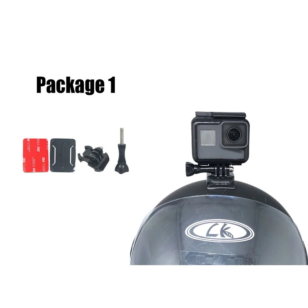 [INDE390ลด15%]ฐาน 3M ติดหมวกกันน๊อค gopro helmet mount สำหรับกล้อง Action Camera GOPRO OSMO Insta360 Action Camera thumbnail 3