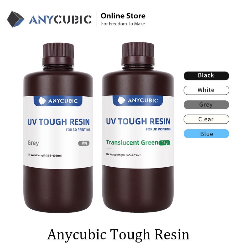 Anycubic Flexible Tough Resin For LCD 3D Printer High Toughness 3D Printing Material 3D Printer UV R
