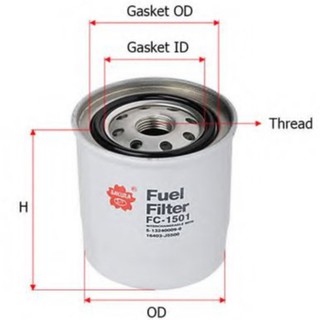 ไส้กรองโซล่า สำหรับ ISUZU TFR DRAGON CHEVROLET COLORADO 2.5/…