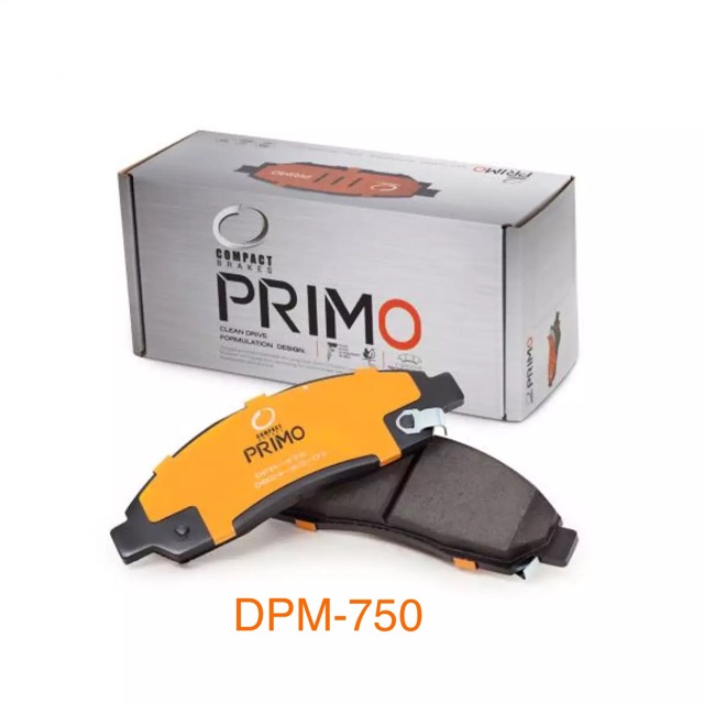 ผ้าเบรคหน้า TOYOTA💥FORTUNER 2015-ON 🔴Compact Primo DPM-750