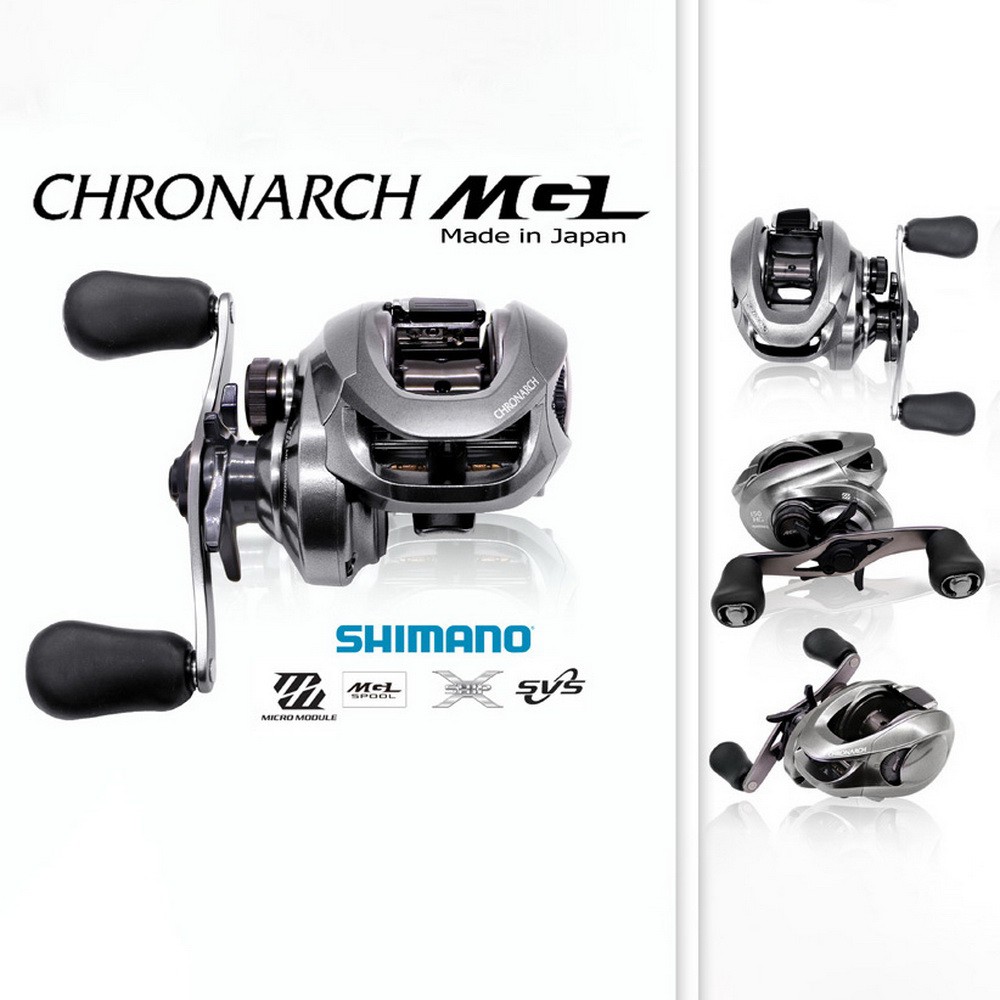 [[📍 ผ่อน 0% สูงสุด 10เดือน]] รอก Shimano Chronarch MGL-151HG ซ้าย รอกหยดน้ำ