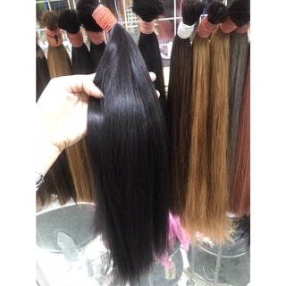 ผมต่อเกรด 4A ยาว 48-50 เซน ราคาถูก ขายยกมัดไม่ปั้น
