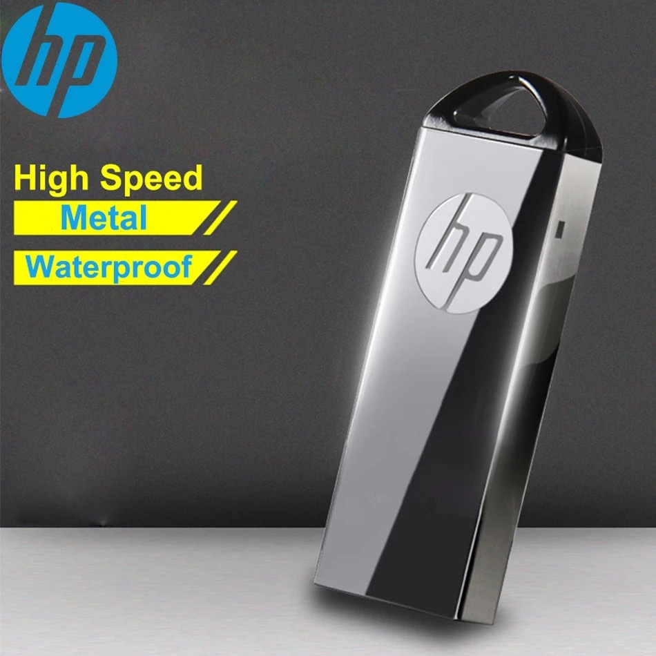 Hp แฟลชไดรฟ์ USB โลหะ ความเร็วสูง 2TB 8GB 16GB 32GB 64GB 128GB เสถียรพอนิ้ว 512gb