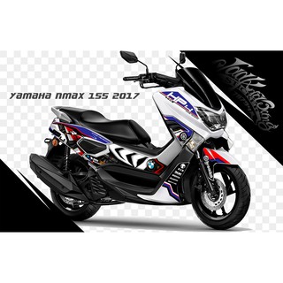 สติ๊กเกอร์แต่งลาย รถ YAMAHA NMAX 155 ลาย HP4