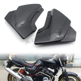 กรอบครอบตัวถังรถจักรยานยนต์ คาร์บอนไฟเบอร์ สําหรับ Honda CB 400 SF CB400 VTEC 3 III 2005 2006 2007